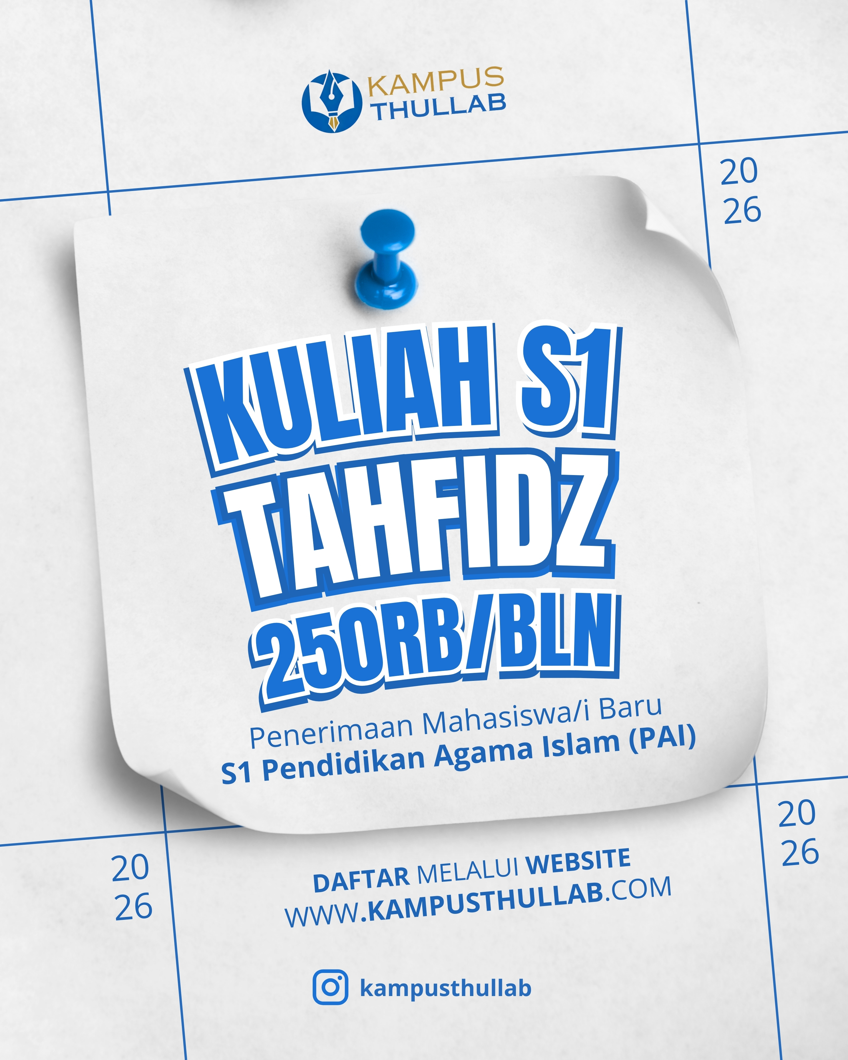 Kuliah Jalur Tahfidz